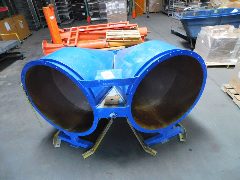 USED PAYOFF FLYER DOUBLE CONE ASSY 60X40 IN ID M7420 For Sale