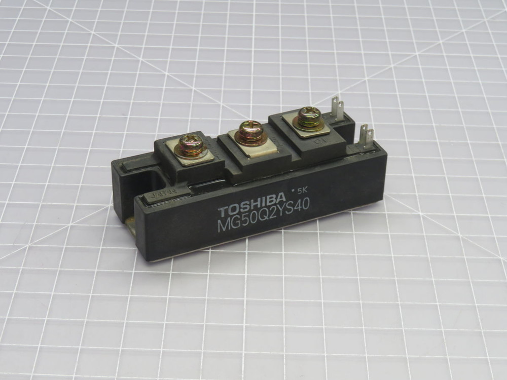 USED LOT OF 5 TOSHIBA MG50Q2YS40 TRANSISTOR POWER BLOCK T267550 For Sale
