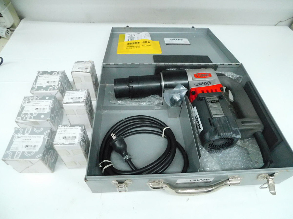 USED TONE GS-111EZ ELECTRIC SHEAR WRENCH,2000W,1030LBF.FT, MINT CONDITION. M7464 For Sale