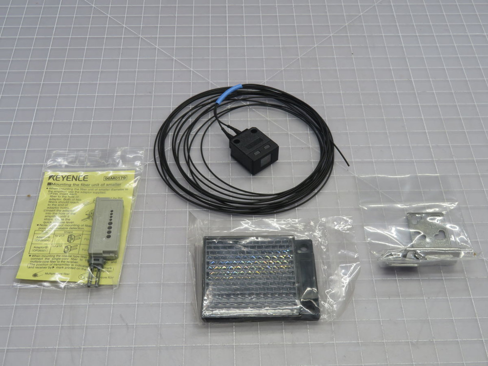 NOB KEYENCE FU-15 FIBER OPTIC SENSOR T267862 FOR SALE