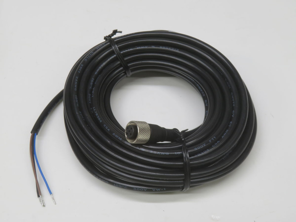 USED LOT OF 2 BANNER MQDC-430 M12 (EURO-STYLE) FEMALE CORDSET. T267991 FOR SALE