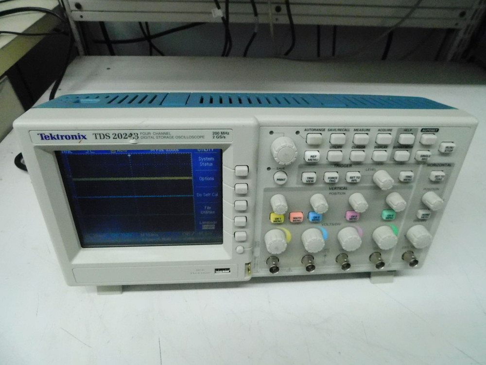 FPR TEKTRONIX TDS 2024B DIGITAL STORAGE OSCILLOSCOPE 4CH 200MHZ M7521 FOR SALE