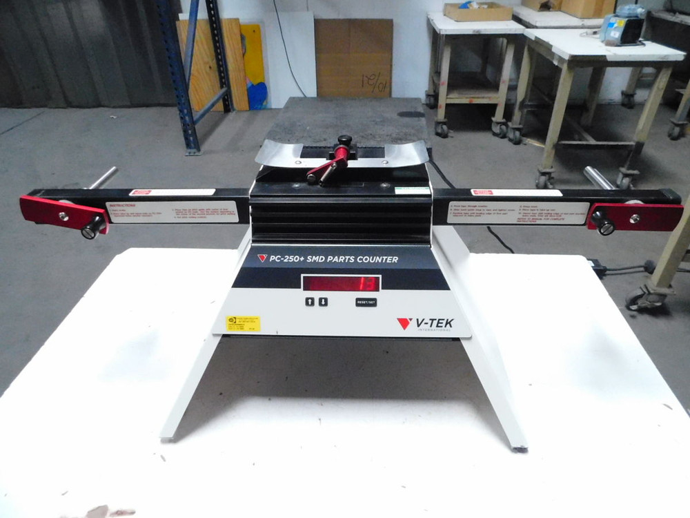 USED V-TEK PC250+ SMD TAPED PARTS COUNTER M7534 FOR SALE