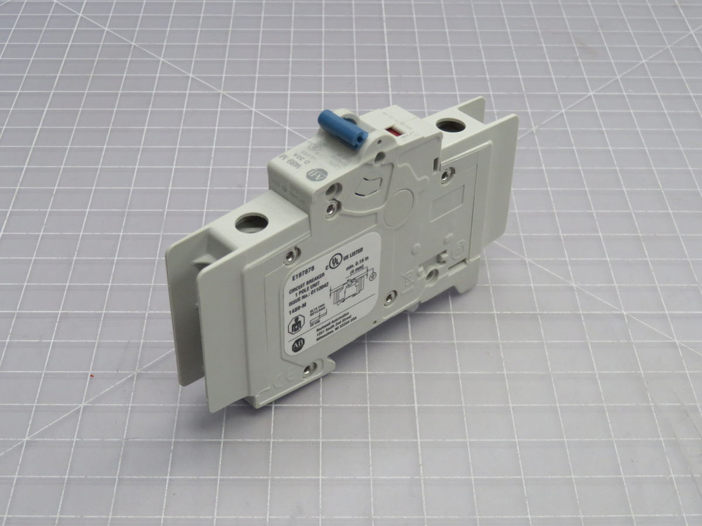 NOB ALLEN BRADLEY 1489-M1D300 SER D 1-POLE, THERMAL-MAGNETIC MINIATURE CIRCUIT BREAKER T268022 FOR SALE