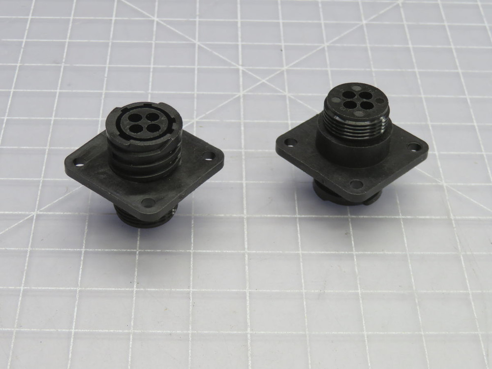 NOB LOT OF 15 TE CONNECTIVITY 206430-1 CPC SERIES 1 CIRCULAR RECEPTABLE HOUSING T268231 FOR SALE