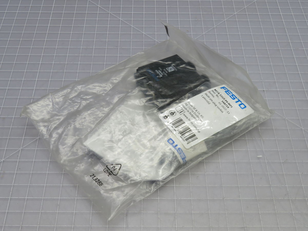 NOB FESTO 548719 NECA-S1G9-P9-MP1 MULTI-PIN PLUG SOCKET T268233 FOR SALE