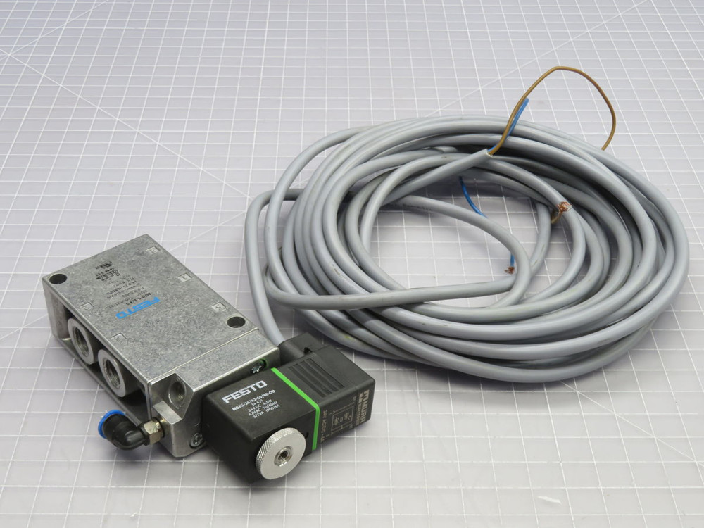 USED FESTO MFH-5-1/4-S MSFG-24/42-50/60-OD PNEUMATIC CONTROL ASSEMBLY UNIT T268244 FOR SALE