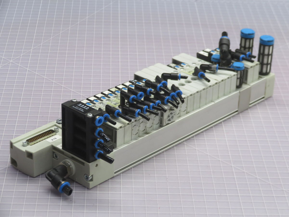 USED FESTO VTUB-12 8022626 VALVE MANIFOLD ASSEMBLY BH0827 FOR SALE