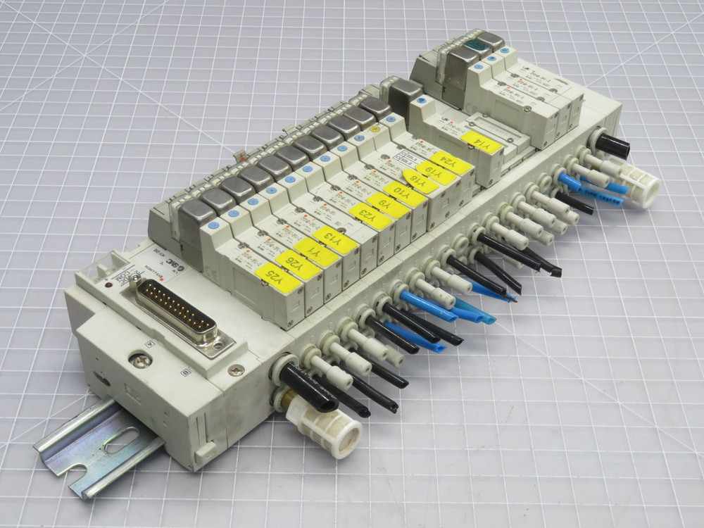 USED SMC SY3140-5FU-Q SOLENOID VALVE ASSY BH0890 FOR SALE