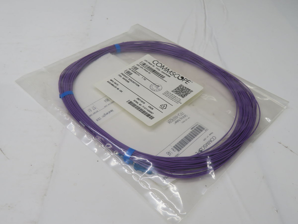 NOB COMMSCOPE FPCA-KKKP028M OM4 MULTIMODE FIBER PATCH CORD T268639 FOR SALE