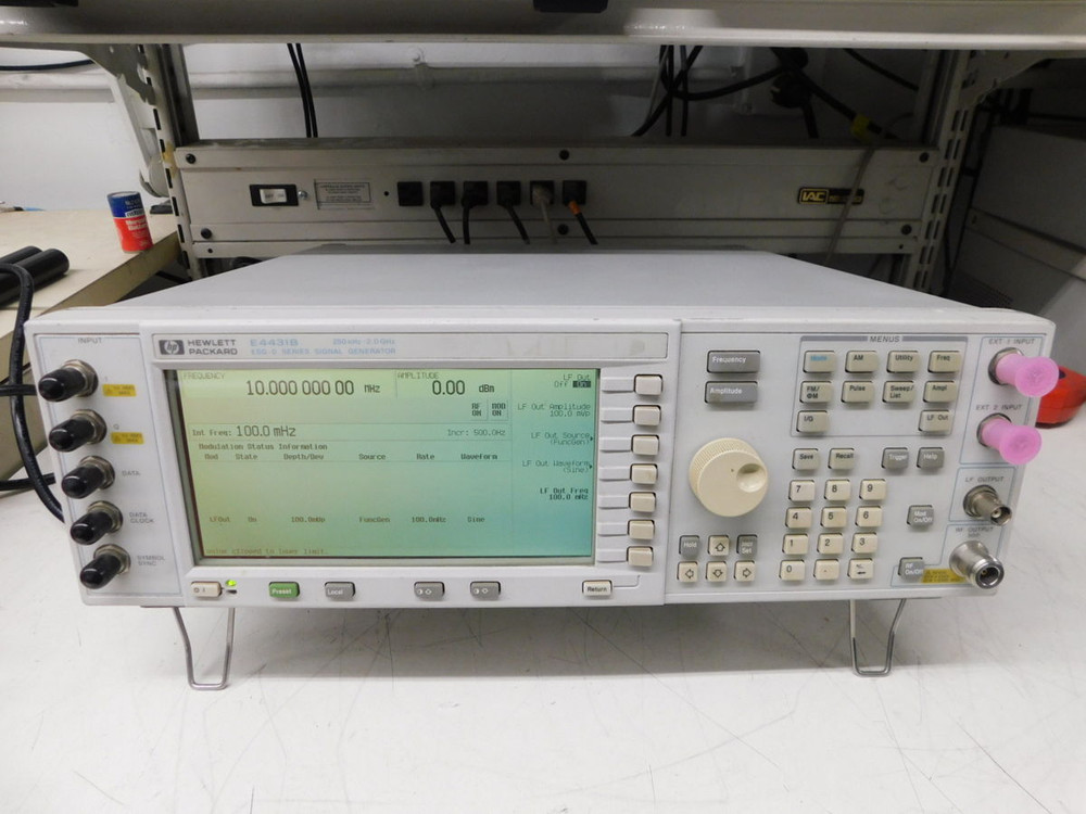 FPR HP E4431B SIGNAL GENERATOR 250KHZ-2 0 GHZ OPT UN5 UN8 UN9 UND M7565 FOR SALE