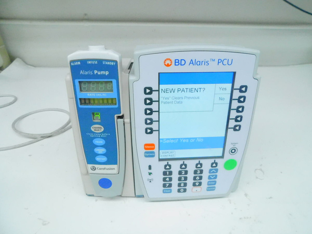 USED BD ALARIS 8015, 8100 PCU+PUMP M7606 FOR SALE
