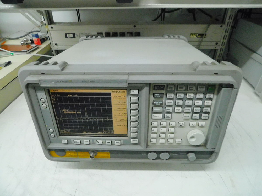 FPR AGILENT E4411B SPECTRUM ANALYZER 1MHZ-1.5GHZ OP.0B0,1DP,UK6 M7640 FOR SALE