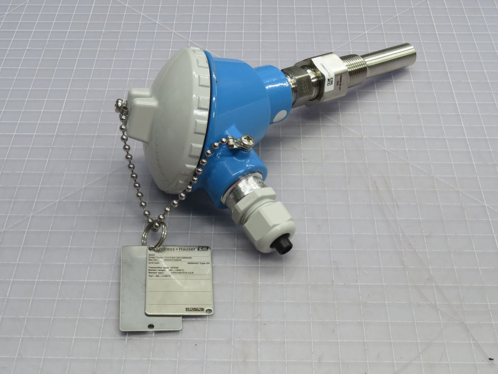 NOB ENDRESS+HAUSER TH13-8A13A1AB34AK GENERAL-PURPOSE INDUSTRIAL TEMPERATURE MEASUREMENT T269100 FOR SALE