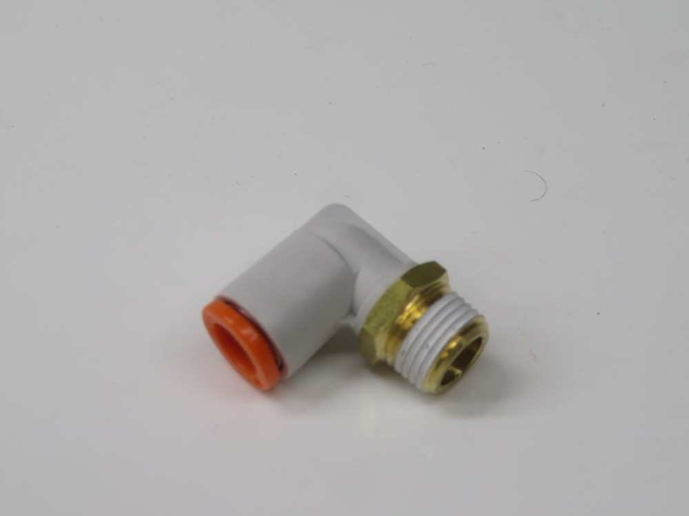 NOB LOT OF 40 SMC KQ2L07-34AS MALE ELBOW "ONE-TOUCH" FITTING. T269525 FOR SALE