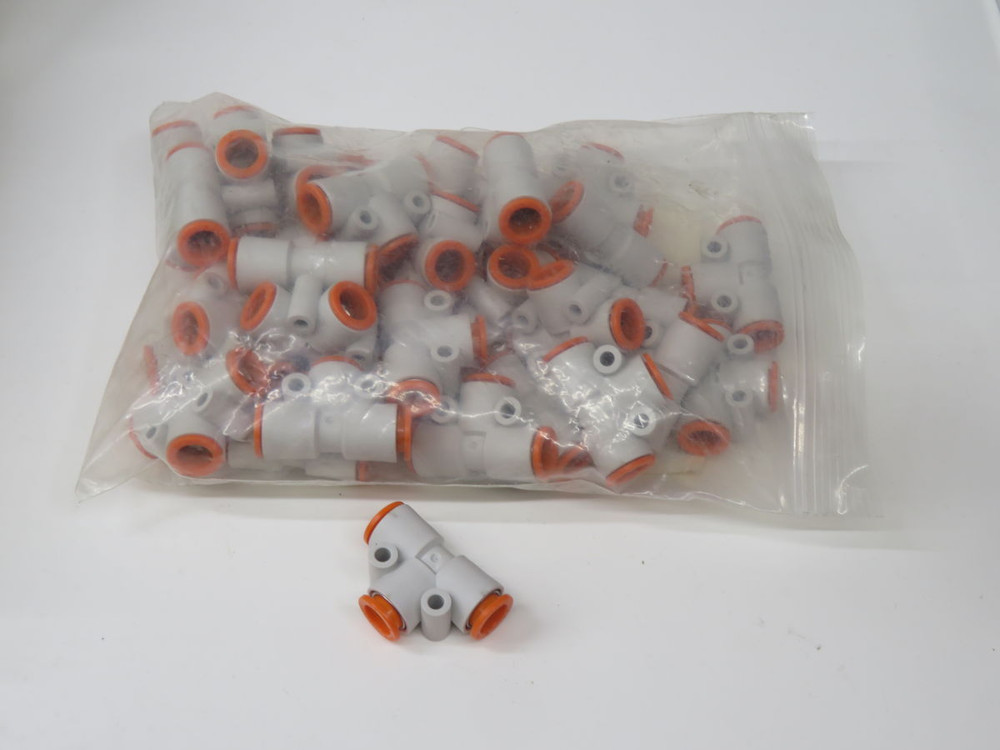 NOB LOT OF 30 SMC KQ2T11-00A UNION TEE ONE-TOUCH FITTING T269564 FOR SALE