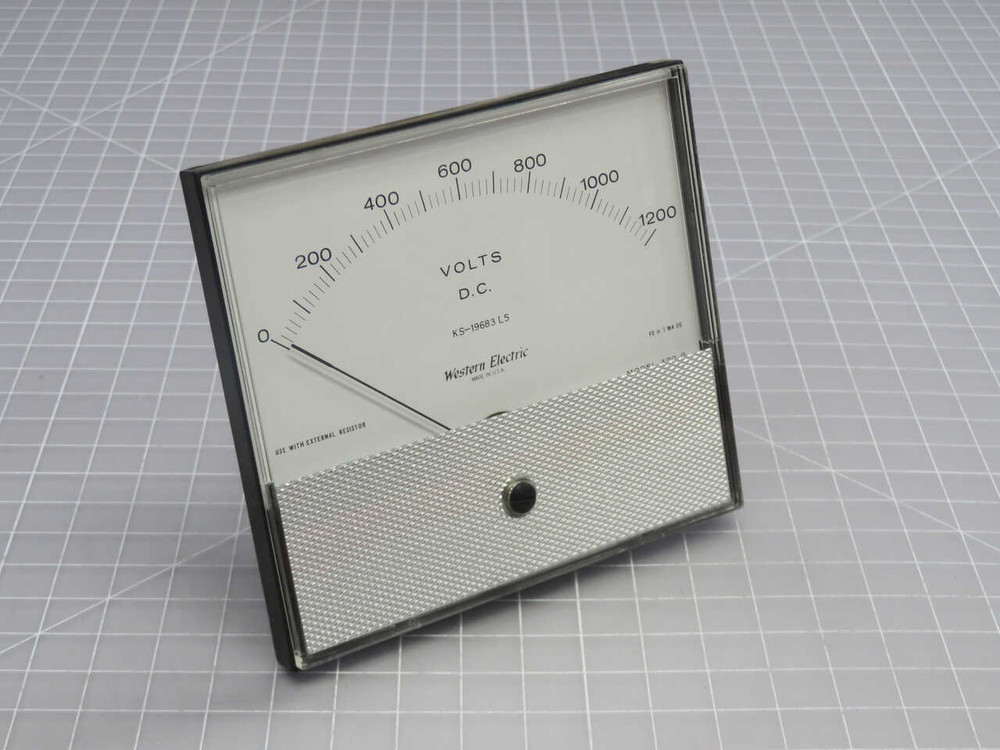NOB WESTERN ELECTRIC KS-19683 L5 DC VOLTMETER T269782 FOR SALE