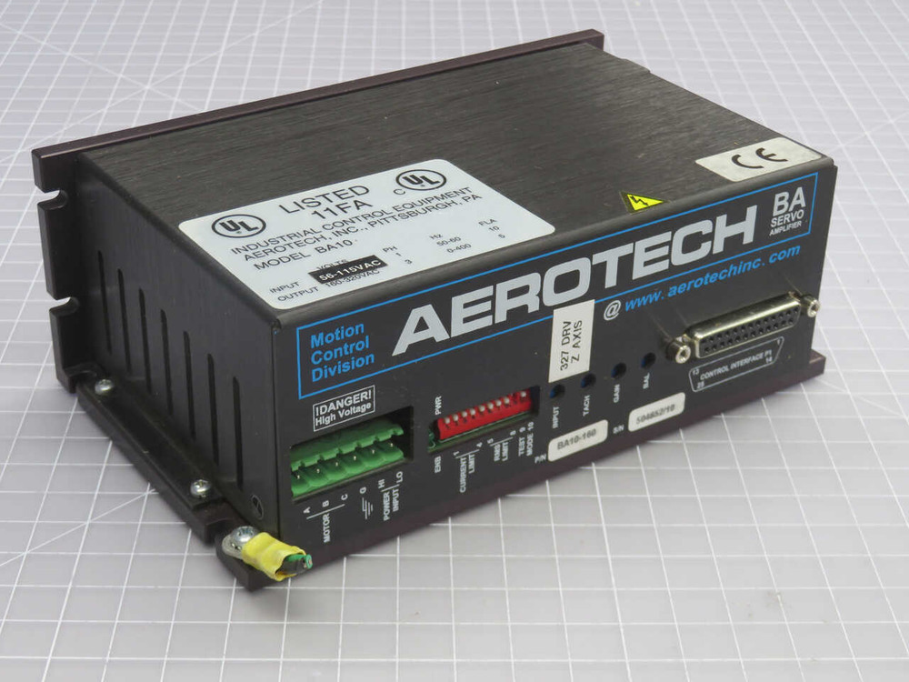 AEROTECH BA10-160 SERVO AMPLIFIER T269467