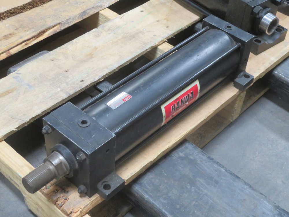 USED HANNA MS233ACC-4.00-14.00 HSM3B PNEUMATIC AIR CYLINDER T270051 FOR SALE