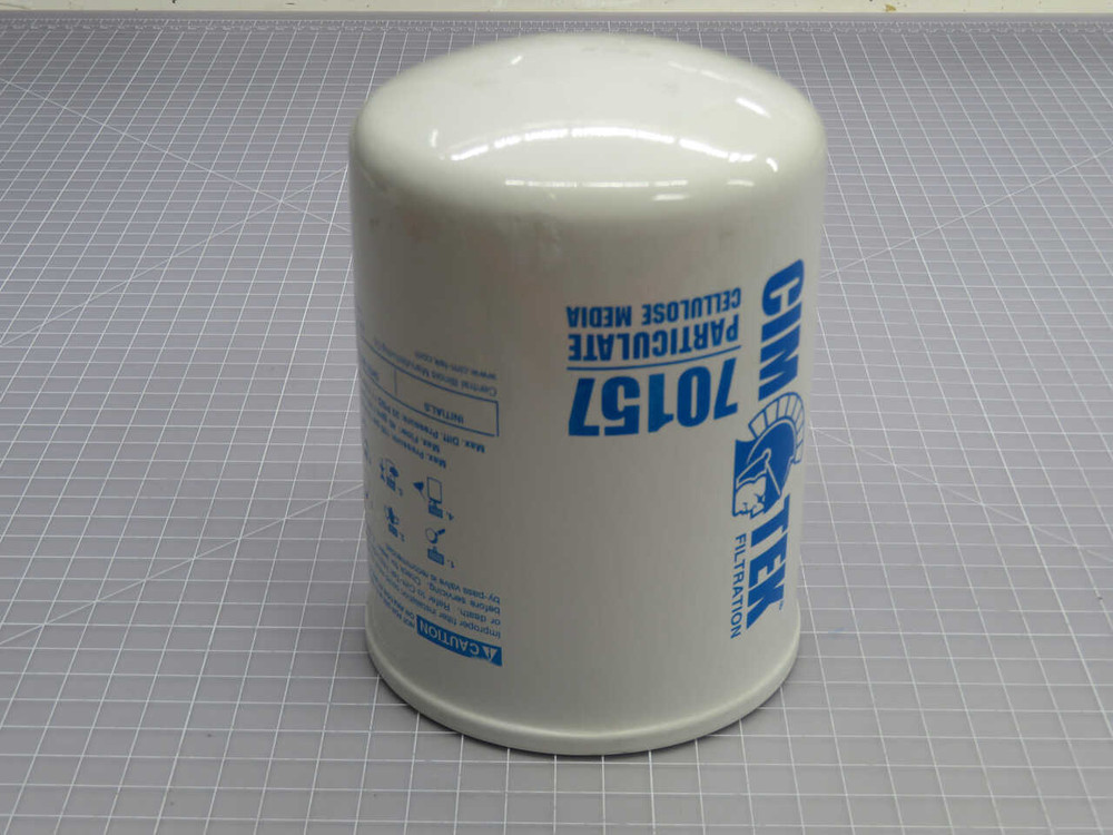 USED CIM TEK 70157 COMPRESSOR FILTER T269744 FOR SALE
