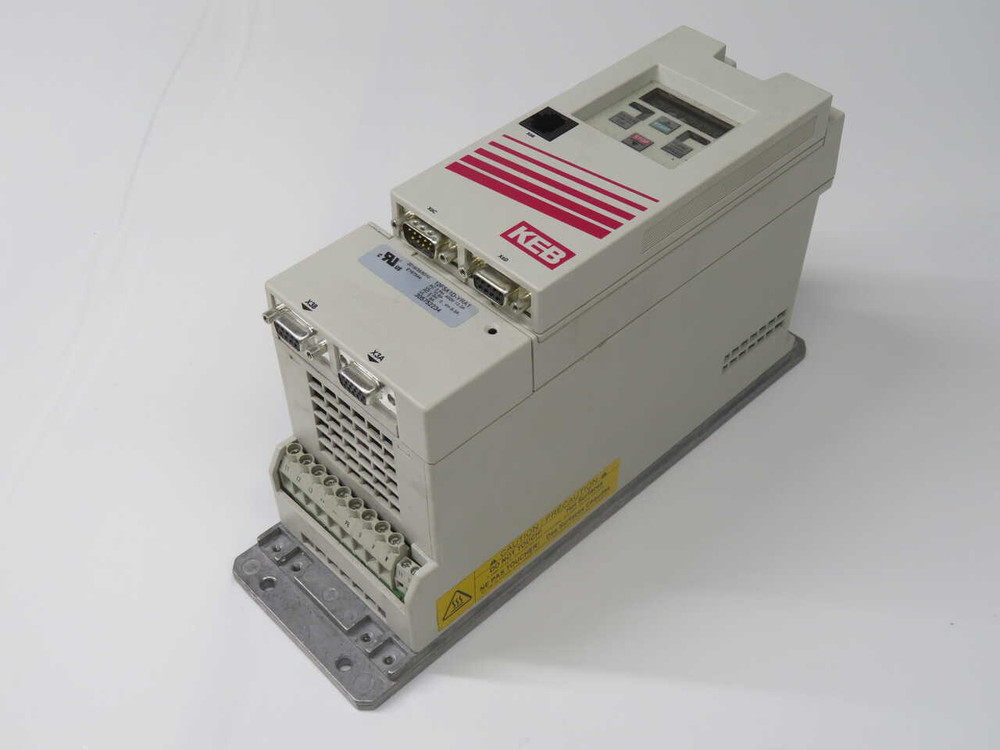USED KEB 12F5A1D-YRA1 VERSION F5+ AC DRIVE T270481 FOR SALE
