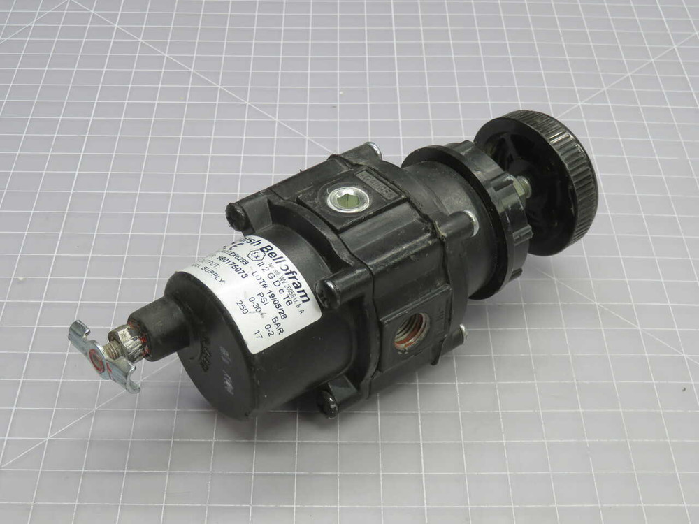USED LOT OF 2 MARSH BELLOFRAM SIRA 04A TEX6299 PRESSURE REGULATOR T270138 FOR SALE