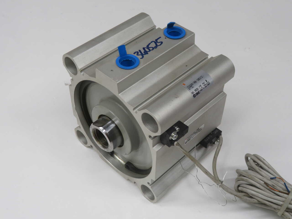 NOB SMC CDQ2B100-30DCZ-A73L PNEUMATIC COMPACT CYLINDER T270791 FOR SALE