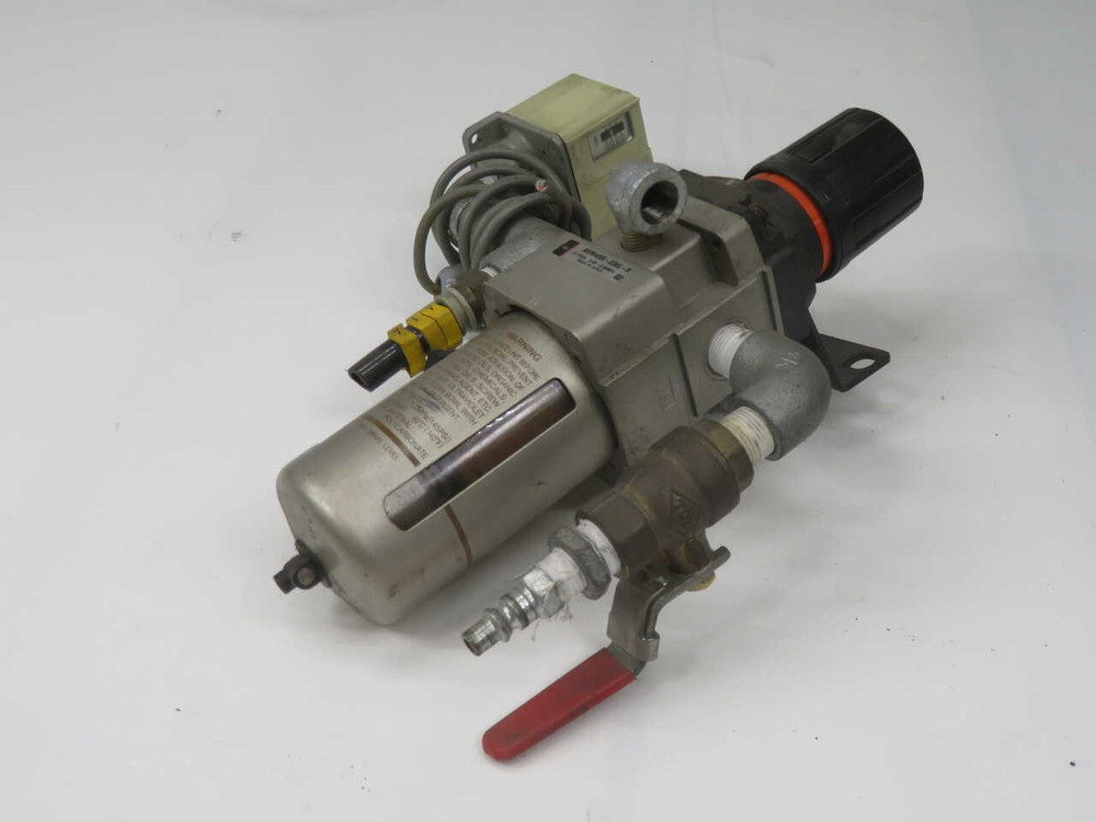 USED SMC AWM4000-03BG-R MODULAR MIST SEPARATOR REGULATOR T270812 FOR SALE