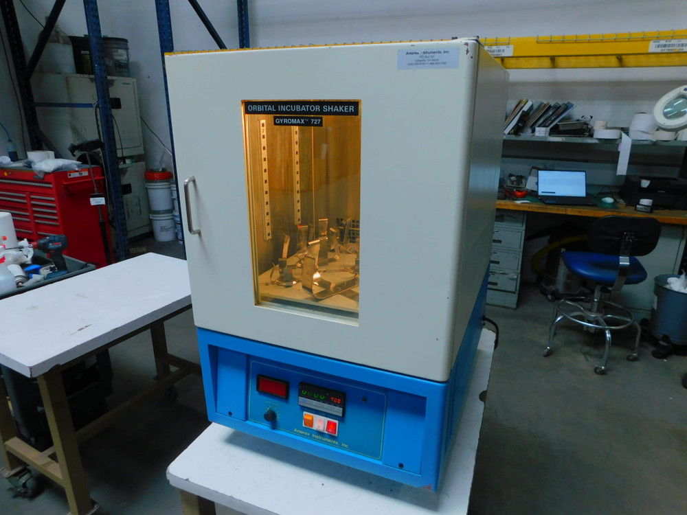 FPR AMEREX GYROMAX 727, SK-727 ORBITAL INCUBATOR SHAKER M7748 FOR SALE