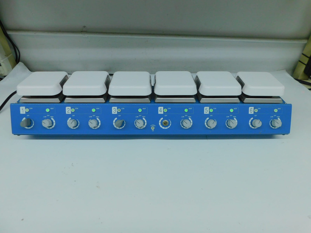 FPR THERMO SCIENTIFIC 526C HOTPLATE & STIRRER 6 STATION M7770 FOR SALE