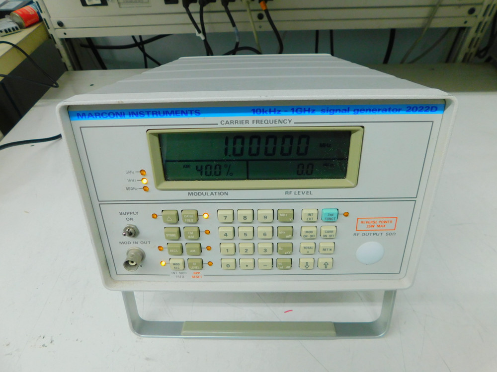 USED MARCONI 2022D SIGNAL GENERATOR 10KHZ-1GHZ M7792 FOR SALE