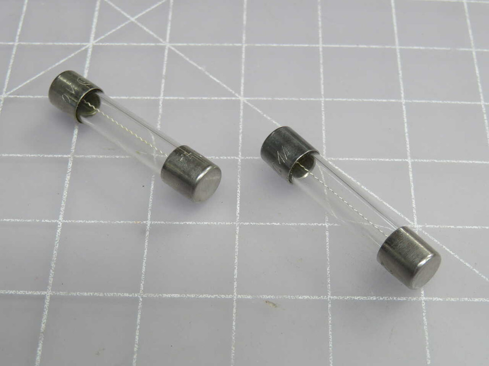 USED LOT OF 35 GLASS CARTRIDGE FUSES T271090 FOR SALE
