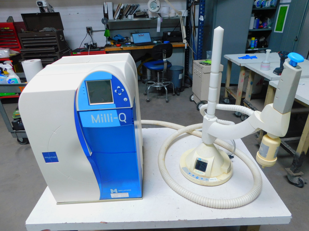 FPR MILLIPORE MILLI-Q ADVANTAGE A10 WATER PURIFICATION SYSTEM M7828 FOR SALE