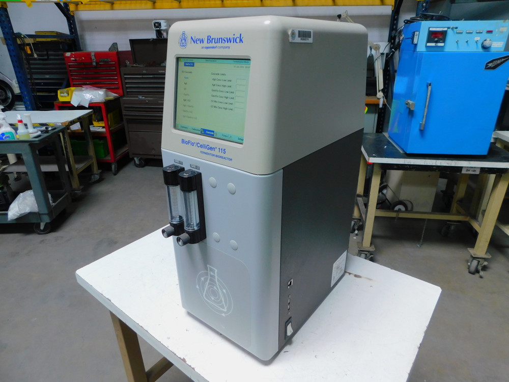 USED NEW BRUNSWICK BF115 BIOFLO/CELLIGEN 115 FERMENTATOR/BIOREACTOR M7834 FOR SALE