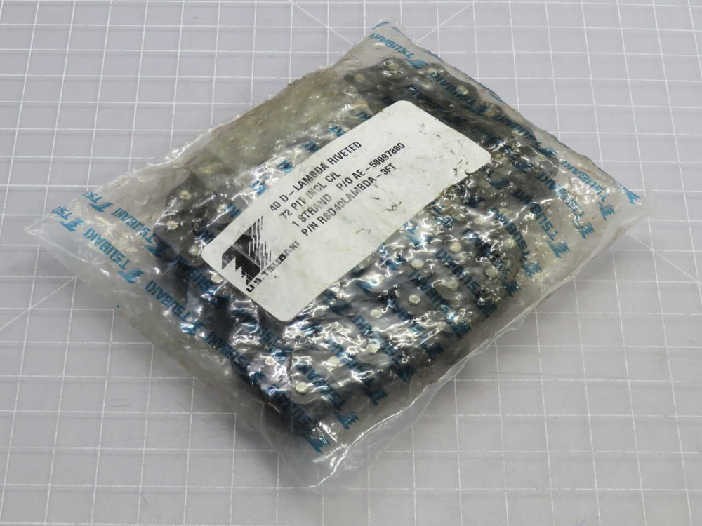NOB TSUBAKI RSD40LAMBDA-3FT ROLLER CHAIN T271018 FOR SALE