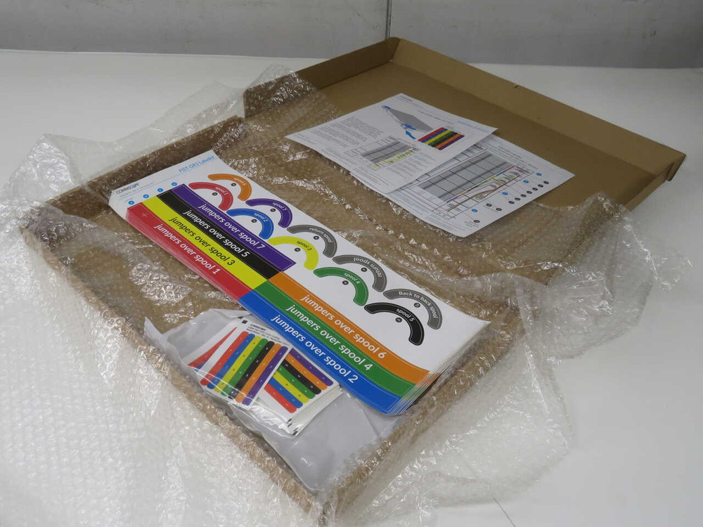 NOB COMMSCOPE 760239214 FIST-GR3-ACCRFLBK-25 MARKING KIT T271477 FOR SALE