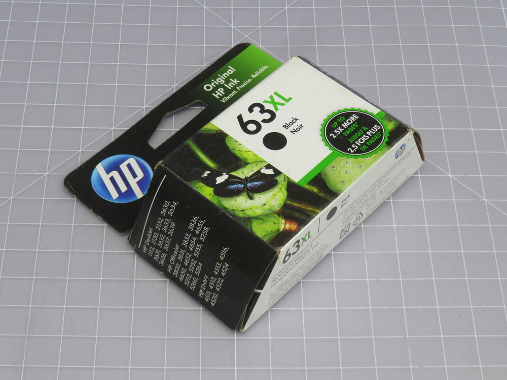 NOB HP 63XL INK & TONER CARTRIDGES T271586 FOR SALE