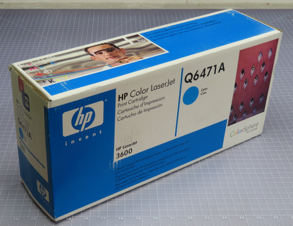 NOB HP Q6471A CYAN LASERJET TONER CARTRIDGE T271588 FOR SALE