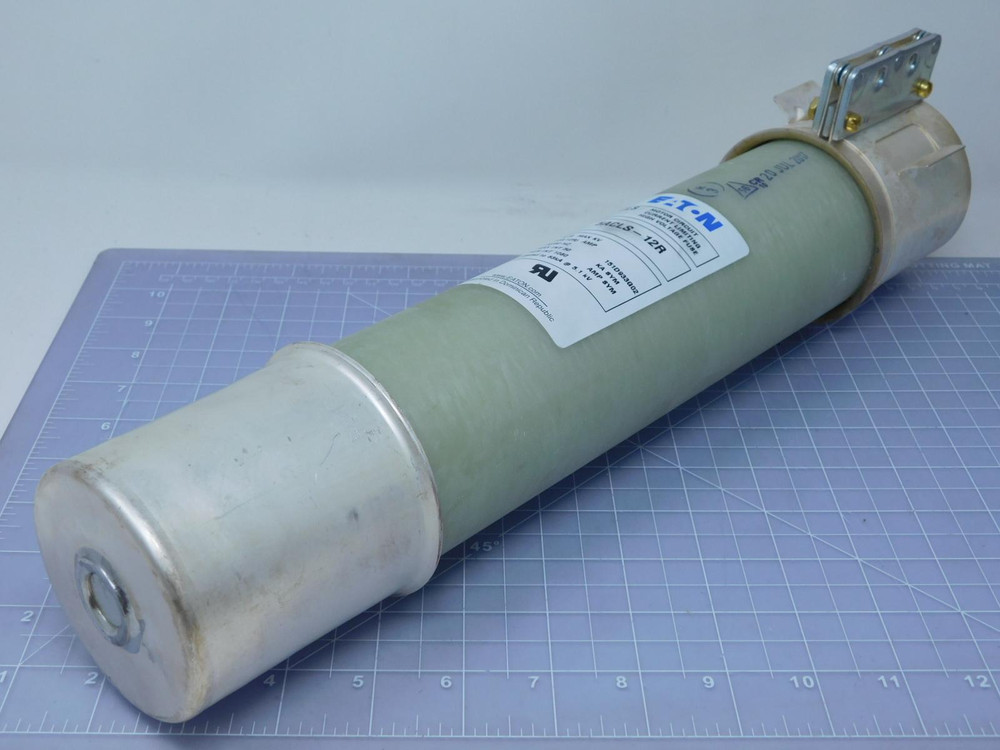 NOB EATON 5ACLS-12R MOTOR CIRCUIT CURRENT LIMITING HIGH VOLTAGE FUSE 5.08 MAX KV CLS 12R SINGLE BARREL T119265 FOR SALE