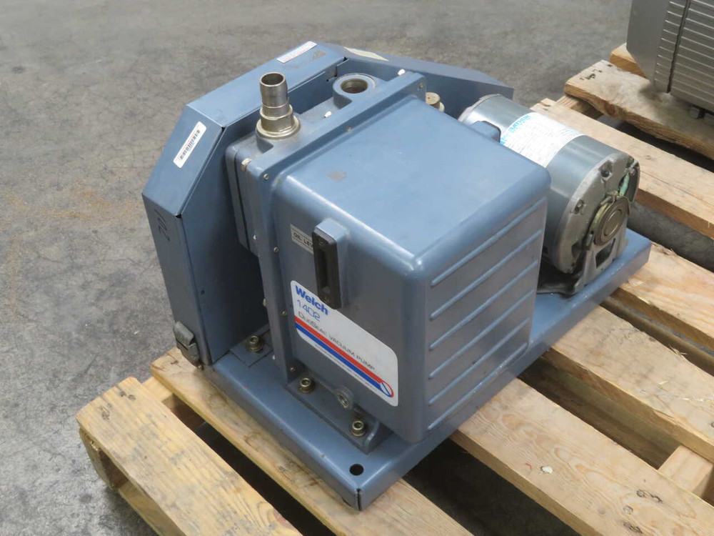 USED WELCH 1402 DUOSEAL VACUUM PUMP T271669 FOR SALE