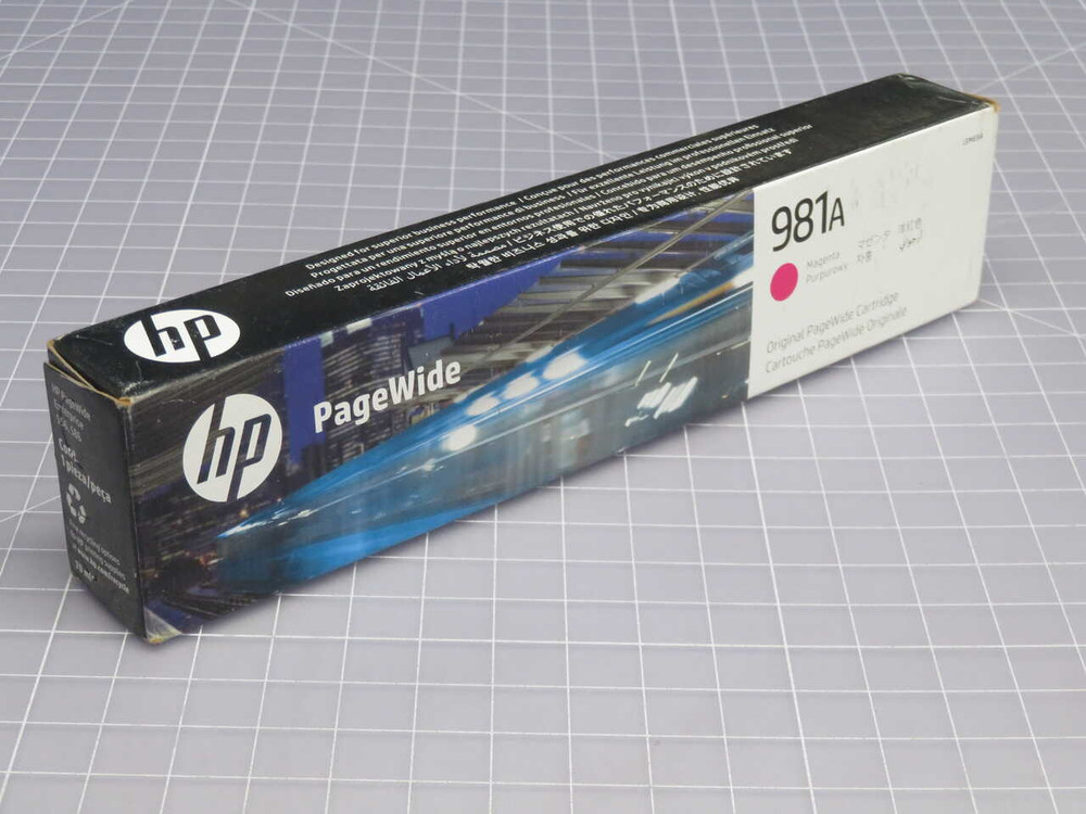 NOB HP 981A J3M69A MAGENTA ORIGINAL PAGEWIDE INK CARTRIDGE T271754 FOR SALE