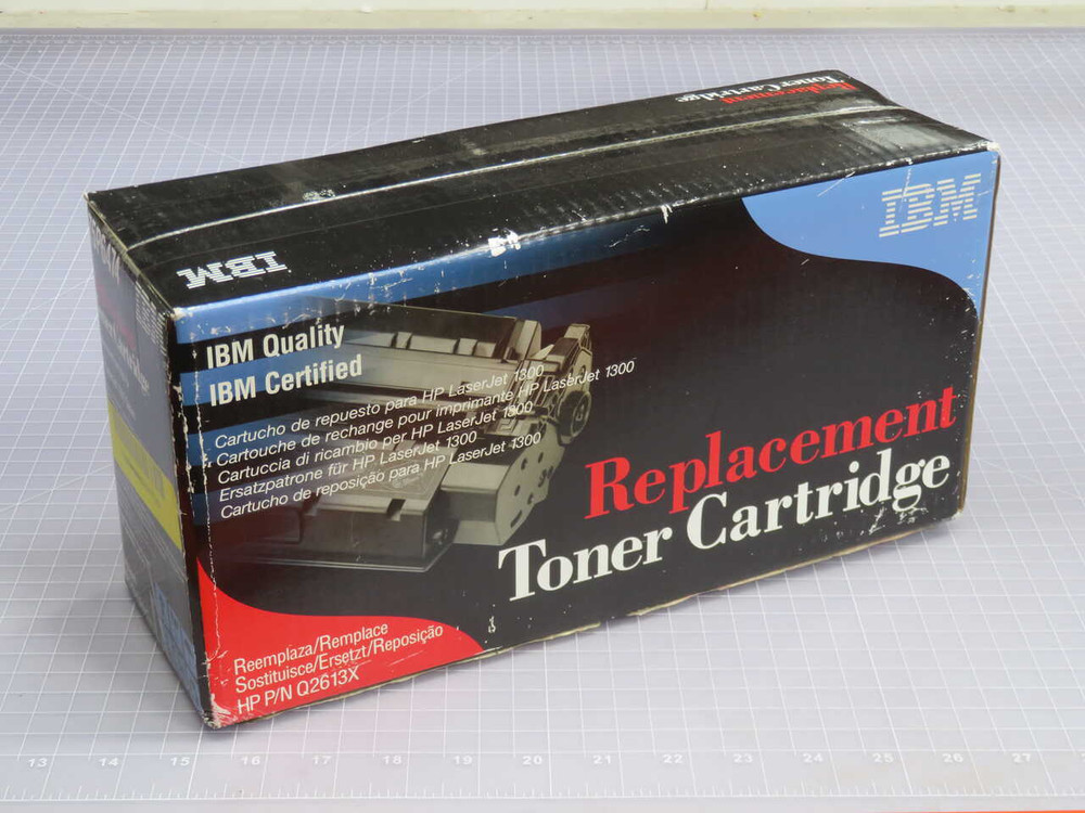 NOB IBM 75P6474 STANDARD YIELD BLACK TONER CARTRIDGE T271965 FOR SALE