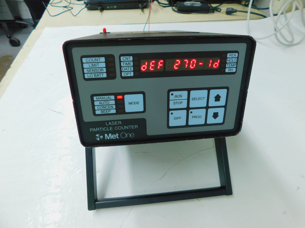 USED MET ONE 237B-.3-.1-1 LASER PARTICLE COUNTER FOR SALE