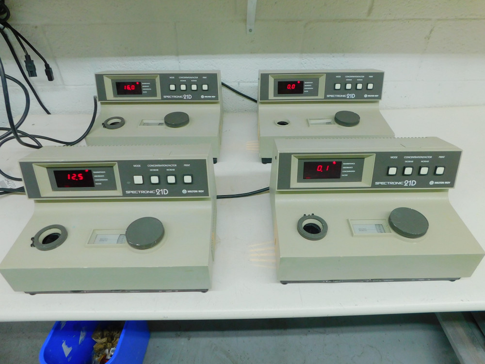 FPR MILTON ROY/ SPECTRONIC 21D SPECTROPHOTOMETER FOR SALE