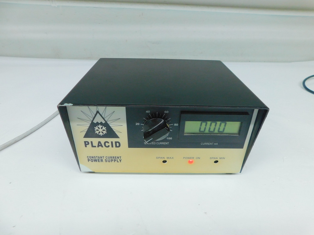 USED PLACID PS-24-MC CONSTANT CURRENT POWER SUPPLY FOR SALE