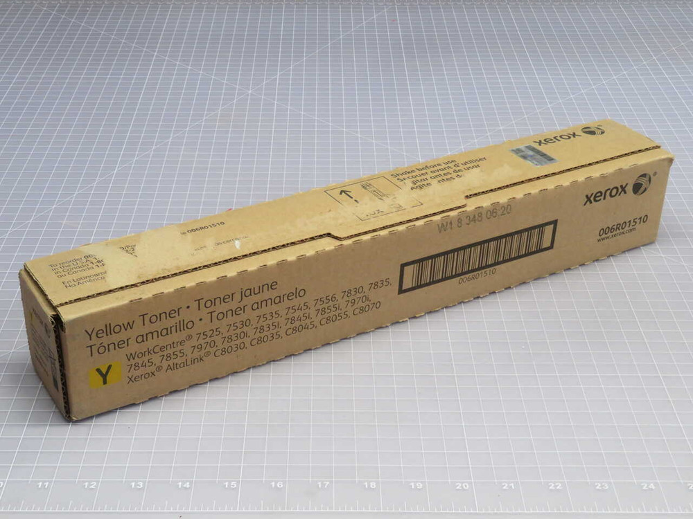 NOB XEROX 006R01510 METERED YELLOW TONER CARTRIDGE T272105 FOR SALE