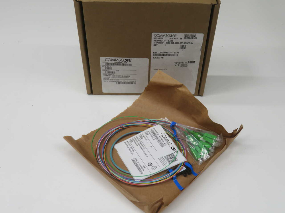 NIB COMMSCOPE 912P08013F-9A36 FIBER OPTIC RIBBON ASSEMBLY T272015 FOR SALE