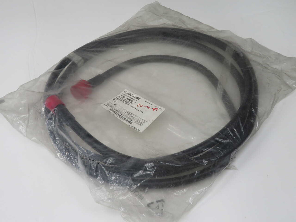 NOB COMMSCOPE L4TMB-HMDM-15 COAXIAL RF JUMPER CABLE, 15FT T272465 FOR SALE