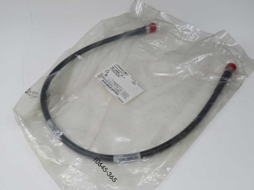 NOB COMMSCOPE F4A-NMNM-1M-P COAXIAL RF JUMPER CABLE, 1M T272466 FOR SALE