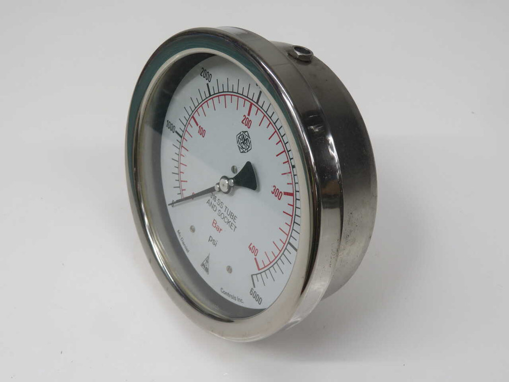 NOB MCDANIEL CONTROLS AB 10301 PRESSURE GAUGE FOR SALE